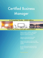 Certified Business Manager A Complete Guide - 2020 Edition