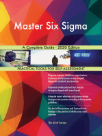 Master Six Sigma A Complete Guide - 2020 Edition