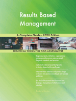 Results Based Management A Complete Guide - 2020 Edition