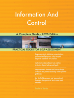 Information And Control A Complete Guide - 2020 Edition
