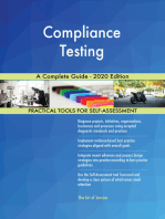 Compliance Testing A Complete Guide - 2020 Edition