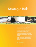 Strategic Risk A Complete Guide - 2020 Edition