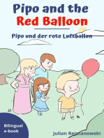 Pipo And The Red Balloon / Pipo und der rote Luftballon (Bilingual children's book: German & English)