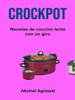 Crockpot: Recetas de coccion lenta con un giro