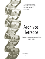 Archivos i letrados: Escritos sobre cine en Chile: 1908-1940