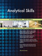 Analytical Skills A Complete Guide - 2020 Edition