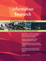 Information Research A Complete Guide - 2020 Edition