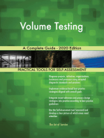 Volume Testing A Complete Guide - 2020 Edition