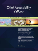 Chief Accessibility Officer A Complete Guide - 2020 Edition