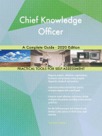 Chief Knowledge Officer A Complete Guide - 2020 Edition
