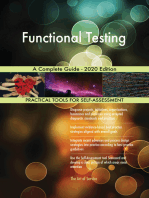 Functional Testing A Complete Guide - 2020 Edition