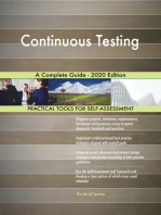 Continuous Testing A Complete Guide - 2020 Edition