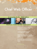 Chief Web Officer A Complete Guide - 2020 Edition