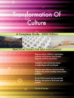 Transformation Of Culture A Complete Guide - 2020 Edition