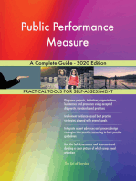 Public Performance Measure A Complete Guide - 2020 Edition