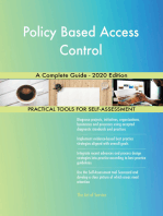 Policy Based Access Control A Complete Guide - 2020 Edition