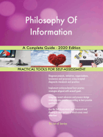 Philosophy Of Information A Complete Guide - 2020 Edition