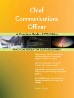 Chief Communications Officer A Complete Guide - 2020 Edition