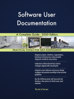 Software User Documentation A Complete Guide - 2020 Edition