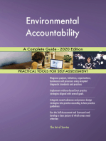 Environmental Accountability A Complete Guide - 2020 Edition