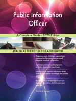 Public Information Officer A Complete Guide - 2020 Edition
