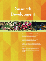 Research Development A Complete Guide - 2020 Edition