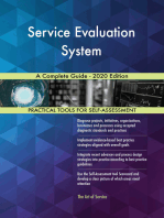 Service Evaluation System A Complete Guide - 2020 Edition