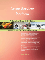 Azure Services Platform A Complete Guide - 2020 Edition