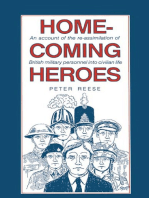 Homecoming Heroes: An Account of the Re-assimiliation of British Military Personnel into Civilian Life