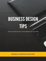 Business Design Tips: Come creare la tua microimpresa di successo