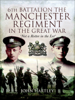 6th Battalion, The Manchester Regiment in the Great War