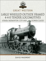 Great Western: Large Wheeled Outside Framed 4-4-0 Tender Locomotives: Atbara, Badminton, City and Flower Classes