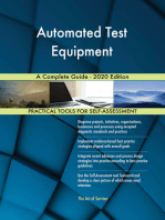 Automated Test Equipment A Complete Guide - 2020 Edition