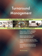 Turnaround Management A Complete Guide - 2020 Edition
