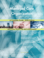 Managed Care Organization A Complete Guide - 2020 Edition