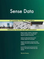 Sense Data A Complete Guide - 2020 Edition