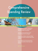 Comprehensive Spending Review A Complete Guide - 2020 Edition