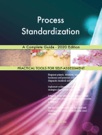 Process Standardization A Complete Guide - 2020 Edition