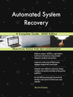 Automated System Recovery A Complete Guide - 2020 Edition