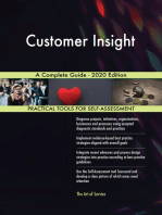 Customer Insight A Complete Guide - 2020 Edition