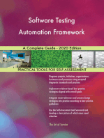 Software Testing Automation Framework A Complete Guide - 2020 Edition