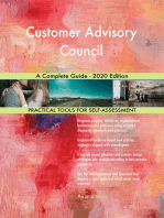 Customer Advisory Council A Complete Guide - 2020 Edition