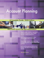 Account Planning A Complete Guide - 2020 Edition