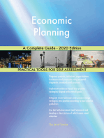 Economic Planning A Complete Guide - 2020 Edition