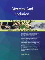 Diversity And Inclusion A Complete Guide - 2020 Edition