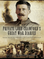 Private Lord Crawford's Great War Diaries: From Medical Orderly to Cabinet Minister