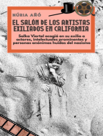 El salón de los artistas exiliados en California