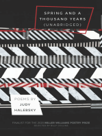 Spring and a Thousand Years (Unabridged): Poems