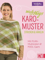 Woolly Hugs Karo-Muster stricken & häkeln: Mit PLAN-Multicolor & POOL-Garn