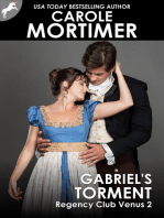 Gabriel's Torment (Regency Club Venus 2)